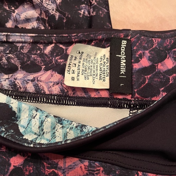 Blackmilk High Waisted Ninja Pants Python - Picture 2 of 2